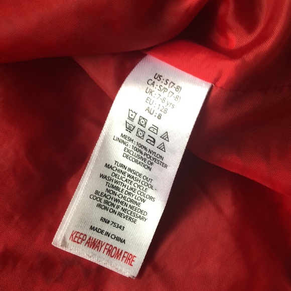 COSTUME SKIRT/ GIRLS SIZE  7/8 GLITTER SKIRT - Picture 3 of 6